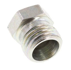 8L Zinc plated Steel Closing Plug for Tubes 315 Bar DIN 2353 [2 Pieces]