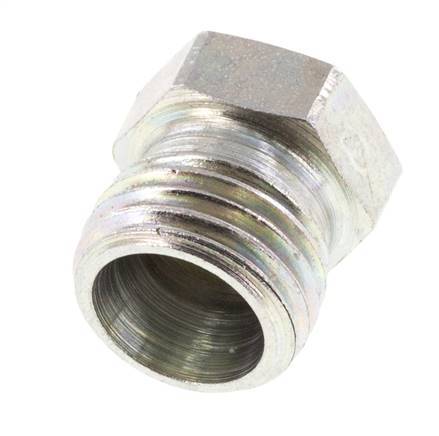 8L Zinc plated Steel Closing Plug for Tubes 315 Bar DIN 2353 [2 Pieces]