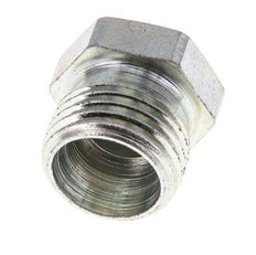 10L Zinc plated Steel Closing Plug for Tubes 315 Bar DIN 2353 [2 Pieces]
