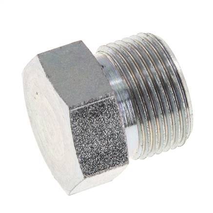 14S Verschlußstopfen aus verzinktem Stahl für Rohre 630 bar DIN 2353