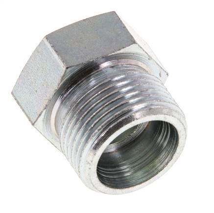 14S Verschlußstopfen aus verzinktem Stahl für Rohre 630 bar DIN 2353