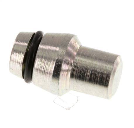 8L or 8S Zinc plated Steel Closing Plug for Cutting Ring Fittings 315 Bar DIN 2353 [5 Pieces]