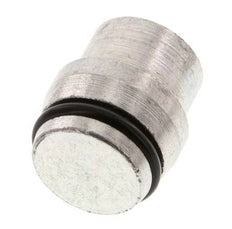 15L Verzinkter Stahl Verschlussstopfen für Schneidringverschraubungen 315 Bar DIN 2353 [5 Stück]