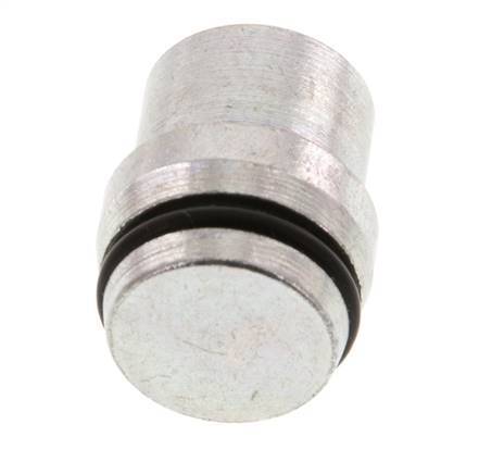 16S Zinc plated Steel Closing Plug for Cutting Ring Fittings 400 Bar DIN 2353 [5 Pieces]