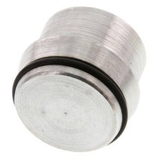 28L Zinc plated Steel Closing Plug for Cutting Ring Fittings 160 Bar DIN 2353 [2 Pieces]