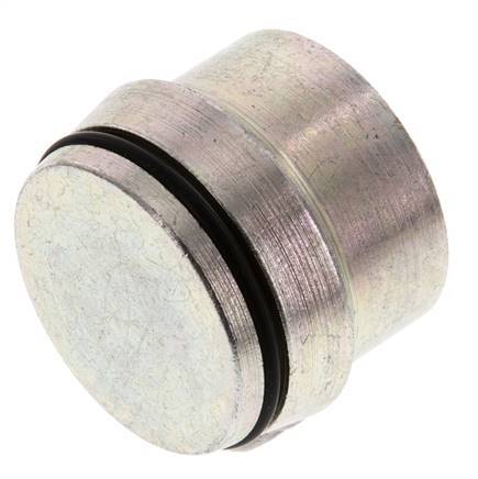 38S Zinc plated Steel Closing Plug for Cutting Ring Fittings 315 Bar DIN 2353
