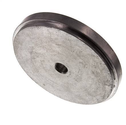 G 1/2'' Weibliche Aluminium-Saugnapfdüse DN 19 Ø 160