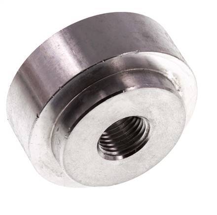 G 1/4'' Weibliche Aluminium-Saugnapfdüse DN 11,8 Ø 43
