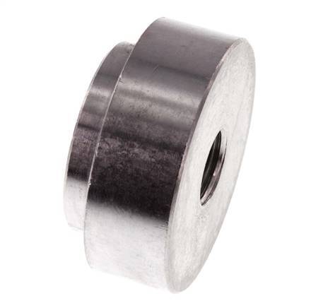 G 1/4'' Weibliche Aluminium-Saugnapfdüse DN 11,8 Ø 43