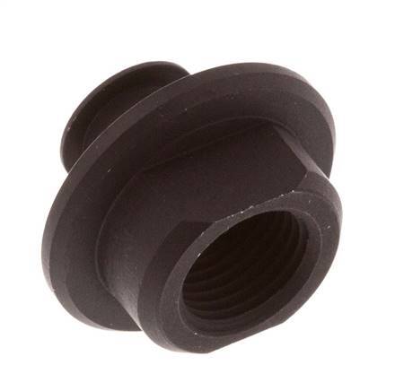 G 1/8'' Weibliche Aluminium-Saugnapfdüse DN 5.2 SW 5