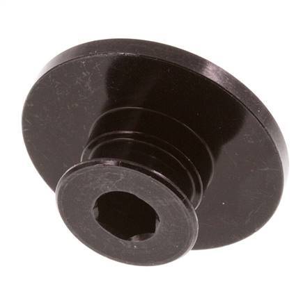 G 1/8'' Weibliche Aluminium-Saugnapfdüse DN 6.3 SW 6