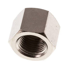 G 1/8'' Nickel plated Brass End cap 16 Bar [5 Pieces]