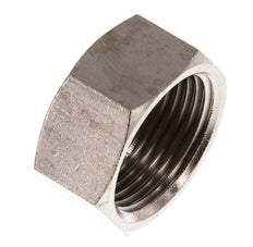 G 3/4'' Nickel plated Brass End cap 16 Bar [2 Pieces]