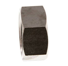 G 3/4'' Nickel plated Brass End cap 16 Bar [2 Pieces]