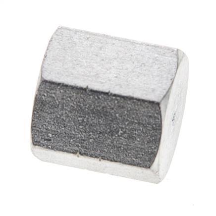 1/8'' NPT Verschlußstopfen aus verzinktem Stahl mit Außensechskant 345 bar [2 Stück]