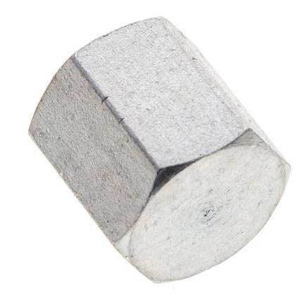 1/8'' NPT Verschlußstopfen aus verzinktem Stahl mit Außensechskant 345 bar [2 Stück]