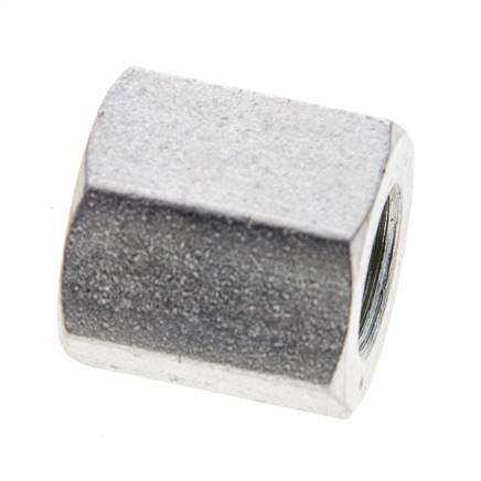 1/8'' NPT Verschlußstopfen aus verzinktem Stahl mit Außensechskant 345 bar [2 Stück]
