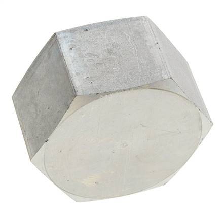 1 1/2'' NPT Verschlußstopfen aus verzinktem Stahl mit Außensechskant 70 bar