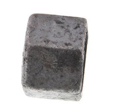 Rp 1/2'' Zinc plated Cast iron End cap 25 Bar [5 Pieces]