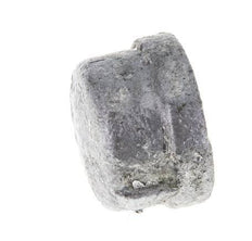 Rp 1/2'' Zinc plated Cast iron End cap Round 25 Bar [5 Pieces]