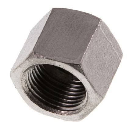 Rp 3/8'' Stainless steel End cap 16 Bar [2 Pieces]