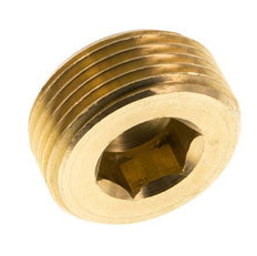 3/4'' Brass Closing plug with Inner Hex without collar 16 Bar [2 Pieces]