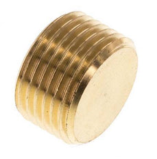 G 3/8'' Brass Closing plug with Inner Hex without collar 16 Bar [5 Pieces]