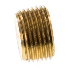 3/8'' Brass Closing plug with Inner Hex without collar 16 Bar [5 Pieces]