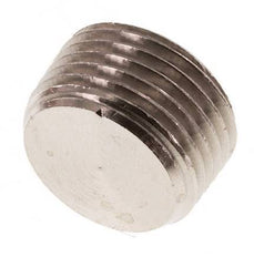3/8'' Nickel plated Brass Closing plug with Inner Hex without collar 16 Bar [10 Pieces]
