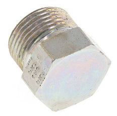 UNS 1''-14 Zinc plated Steel Closing Plug ORFS 400 Bar [2 Pieces]
