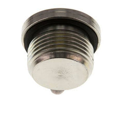 G 3/4'' Male Zinc plated Steel Closing plug with Inner Hex and NBR seal 400 Bar [2 Pieces]