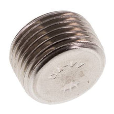 3/8'' Stainless steel Closing plug with Inner Hex without collar 40 Bar [2 Pieces]