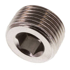 3/8'' Stainless steel Closing plug with Inner Hex without collar 40 Bar [2 Pieces]