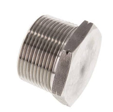 1 1/4'' NPT Male Stainless steel Closing plug with Outer Hex 80 Bar