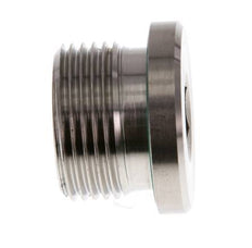 G 3/4'' Außengewinde Verschlussstopfen aus Edelstahl mit Innensechskant und FKM-Dichtung 400 bar