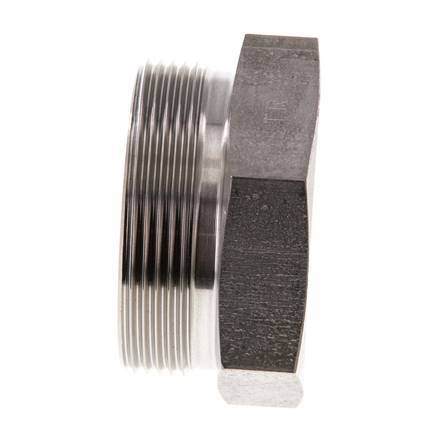 42L Edelstahl Verschlussstopfen für Rohre 160 Bar DIN 2353