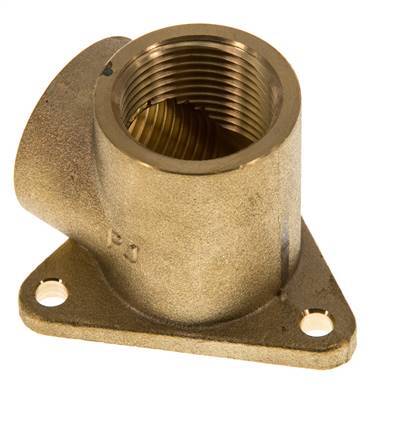 G 3/4'' Brass Wall mounted 2-way Air Junction 16 Bar