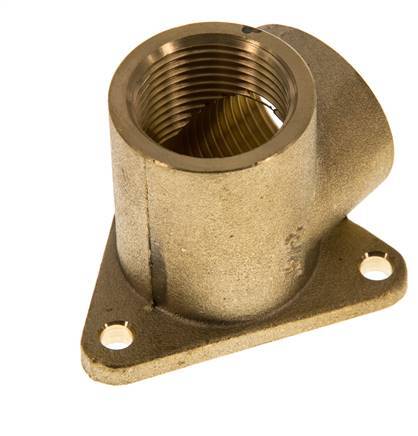 G 3/4'' Brass Wall mounted 2-way Air Junction 16 Bar