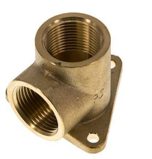 G 3/4'' Brass Wall mounted 2-way Air Junction 16 Bar