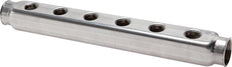 2xG 1'' x 18xG 1/2'' Stainless steel Distributor Block Double-sided 10 Bar