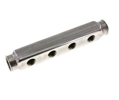 2xG 1'' x 4xG 1/2'' Edelstahl Verteilerblock einseitig 10 bar