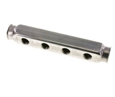 2xG 1'' x 4xG 1/2'' Edelstahl Verteilerblock einseitig 10 bar