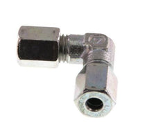 4LL Verzinkter Stahl 90 Grad Ellenbogen Schneidring 100 Bar DIN 2353