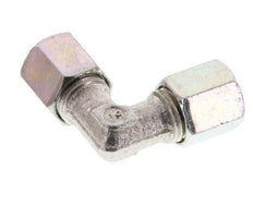 6LL Verzinkter Stahl 90 Grad Ellenbogen Schneidring 100 Bar DIN 2353