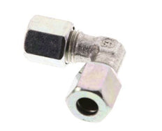 6LL Verzinkter Stahl 90 Grad Ellenbogen Schneidring 100 Bar DIN 2353