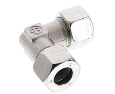 16S Verzinkter Stahl 90 Grad Ellenbogen Schneidring 400 Bar DIN 2353