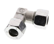 16S Verzinkter Stahl 90 Grad Ellenbogen Schneidring 400 Bar DIN 2353