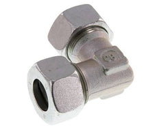 18L Verzinkter Stahl 90 Grad Ellenbogen Schneidring 315 Bar DIN 2353