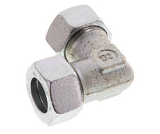 22L Verzinkter Stahl 90 Grad Winkel Schneidring 160 Bar DIN 2353