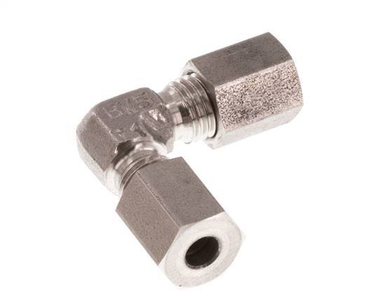 4LL Edelstahl 90 Grad Ellenbogen Schneidring 100 Bar DIN 2353